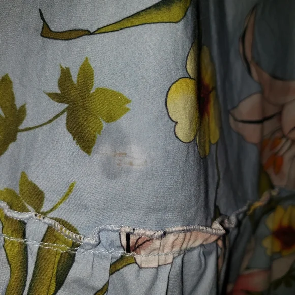 NICHOLAS water lily print spaghetti strap mini dress size 6 - Picture 3 of 10